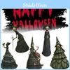 Ghost Halloween Witches Decorations Horror Props Garden Ornament Craft Resin