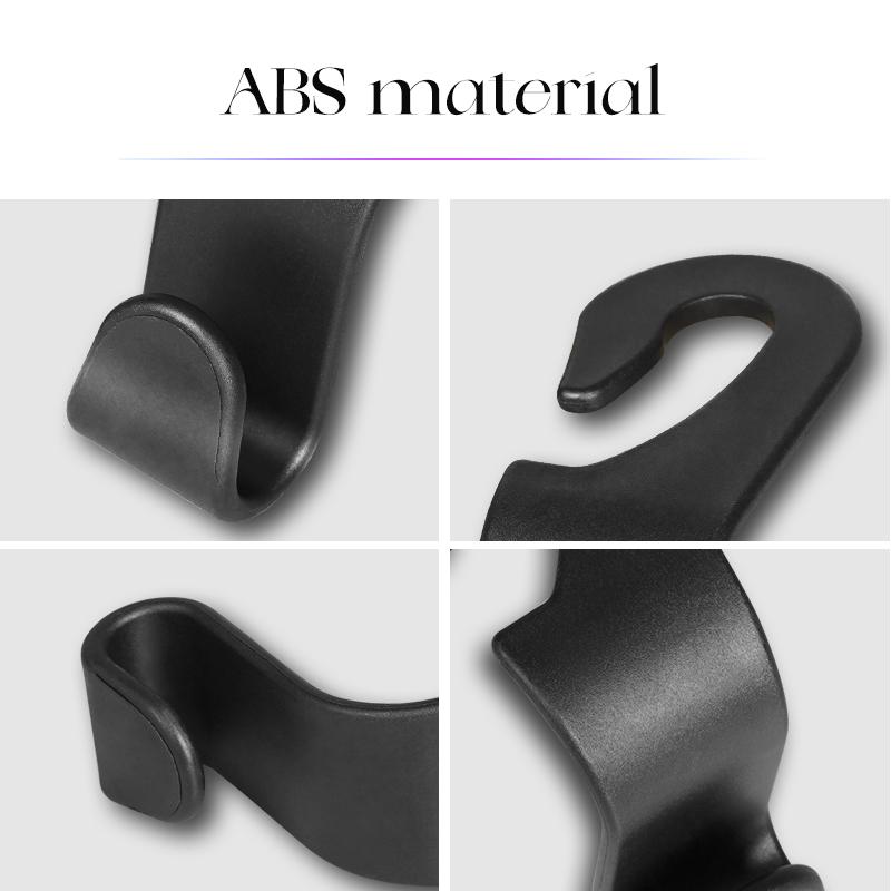 XMZSA1 Car Seat Headrest Hook For Volkswagen VW Scirocco Jetta Beetle Golf 4 5 6 mk8 Passat Polo B5 Tiguan Backrest Hanger Storage Hook