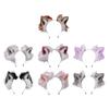 Wolf Ears Hair Hoop Stable Fixation Shapable Cosplay And Performances Animal Hair Hoop Ears Headband