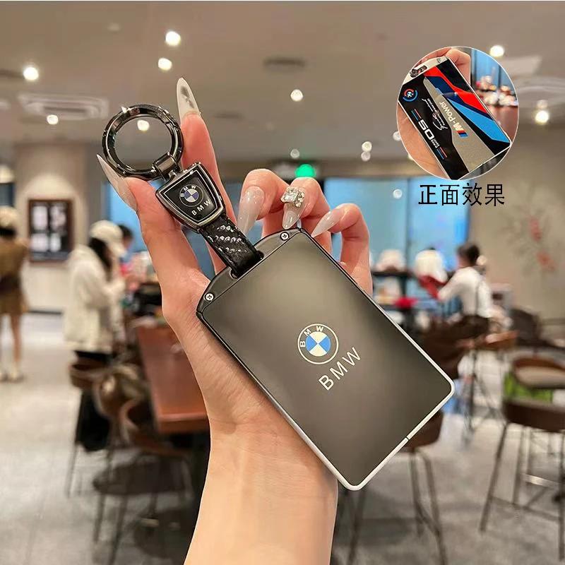 BAGG9 Car Sticker Suitable for BMW Card Keycase New X1/7 Series 5 4 3 Series X5 Shell X7 Buckle 535li Advanced NFC Five Series