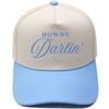 Howdy Darlin 'Embroidered Truck Driver Hat Fun Color Matching Baseball Cap Outdoor Shade Dad Hat