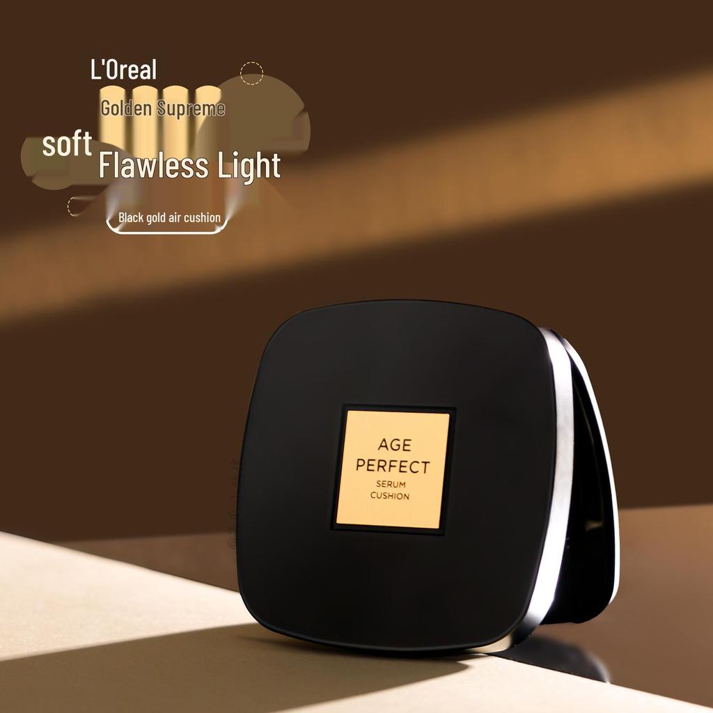 L'Oréal Cushion Gold Radiance Soft Matte Тональная основа W10 - Безупречная, Стойкая Подарок для Девушки