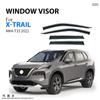 Для Nissan X-TRAIL Rogue T31 T32 T33 Козырьки для окон Погодные щитки Ветрозащитный экран Premacy Навесы Яркие полосы Ветровые дефлекторы
