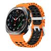 Морской ремешок для Samsung Galaxy Watch ultra Ремешок 47 мм Аксессуары Двухцветный Спортивный силиконовый Браслет Galaxy Watch 7 ultra Ремешки