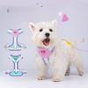 Pet Breathable Chest Harness For Medium And Small Dogs With Nonextendable Lead
