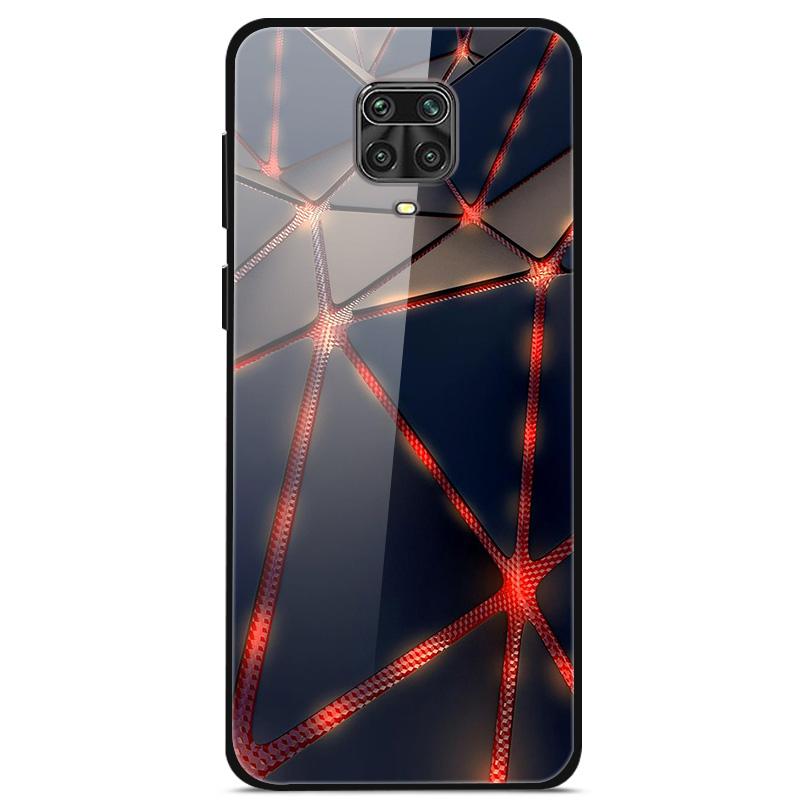 Закаленное Стекло Чехол Для Xiaomi Redmi Note 9S Чехол Мягкий Бампер Жесткий Стеклянный Чехол Для Xiaomi Redmi Note 9 S 9S Pro Max Чехол Для Телефона