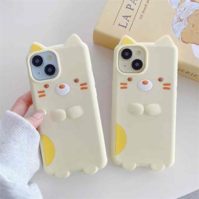 Модный милый мягкий силиконовый чехол для телефона iPhone 16 15 14 13 12 11 Pro Max противоударный чехол