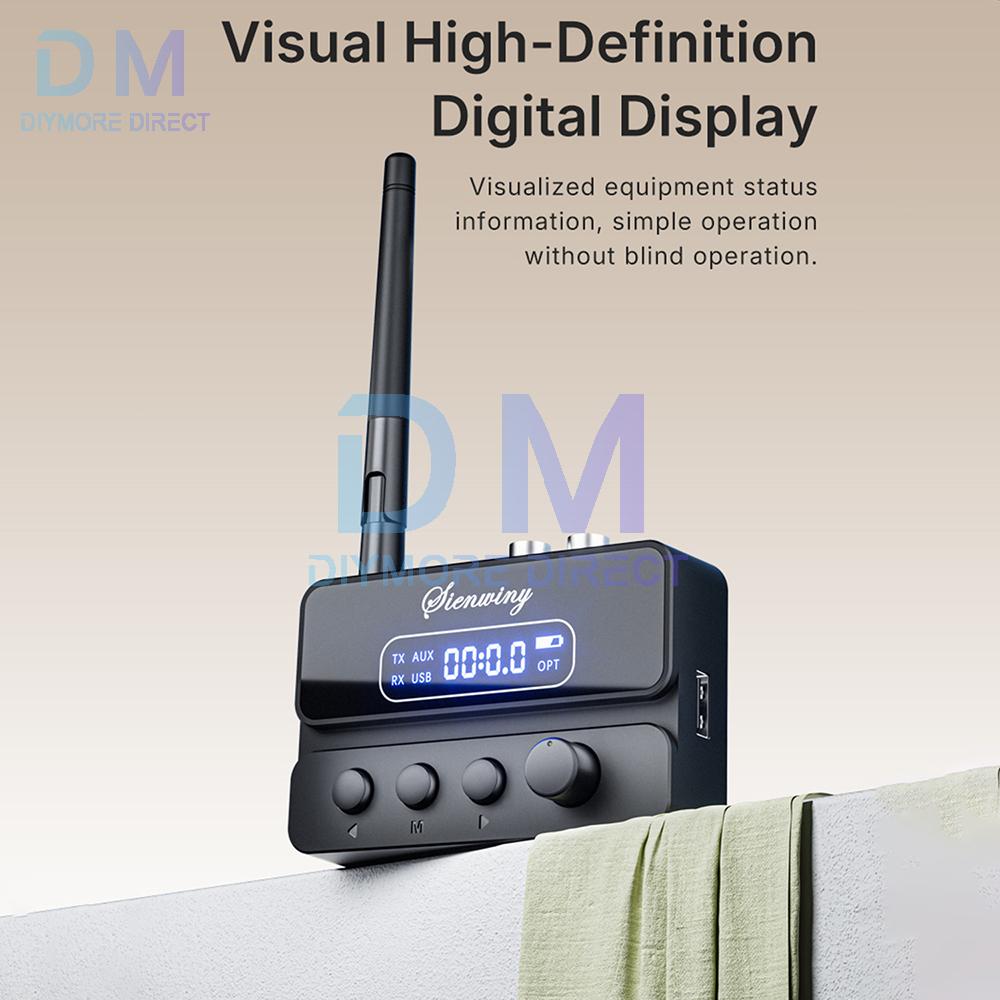 DC5V Bluetooth 5.3 Приемник и Передатчик S3 Combo Эмиттер, Высококачественная Передача Аудио Аудиоадаптер