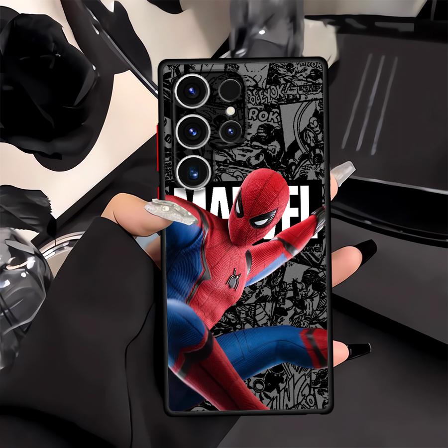 Чехол для телефона Spider-Man Heroes Return для Samsung Galaxy S26 S24 Plus S21 Note 20 10+ S20 S23 FE S22 S25 Ultra