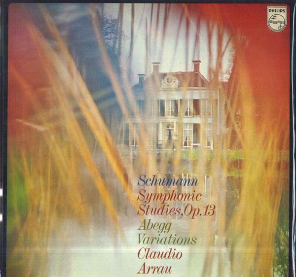 Виниловая пластинка CLAUDIO ARRAU Шуман Симфонические этюды Op13 6500130 PHILIPS 1971 Италия Классика Б/у