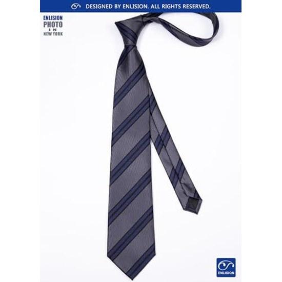 Enlision EC-04 Мужской галстук Business Casual Не требует глажки Легкий в уходе Ширина 8,5 Толщина платка Формальный Вход на работу Церемония выпуска Подарок