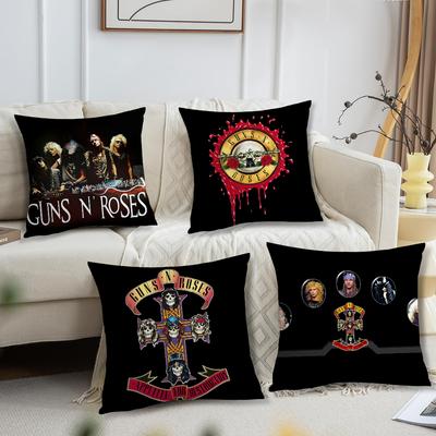 G-Guns N R-Roses Appetite For Destruction Наволочка Чехол на подушку для дивана в гостиной Подходит для домашнего декора спальни