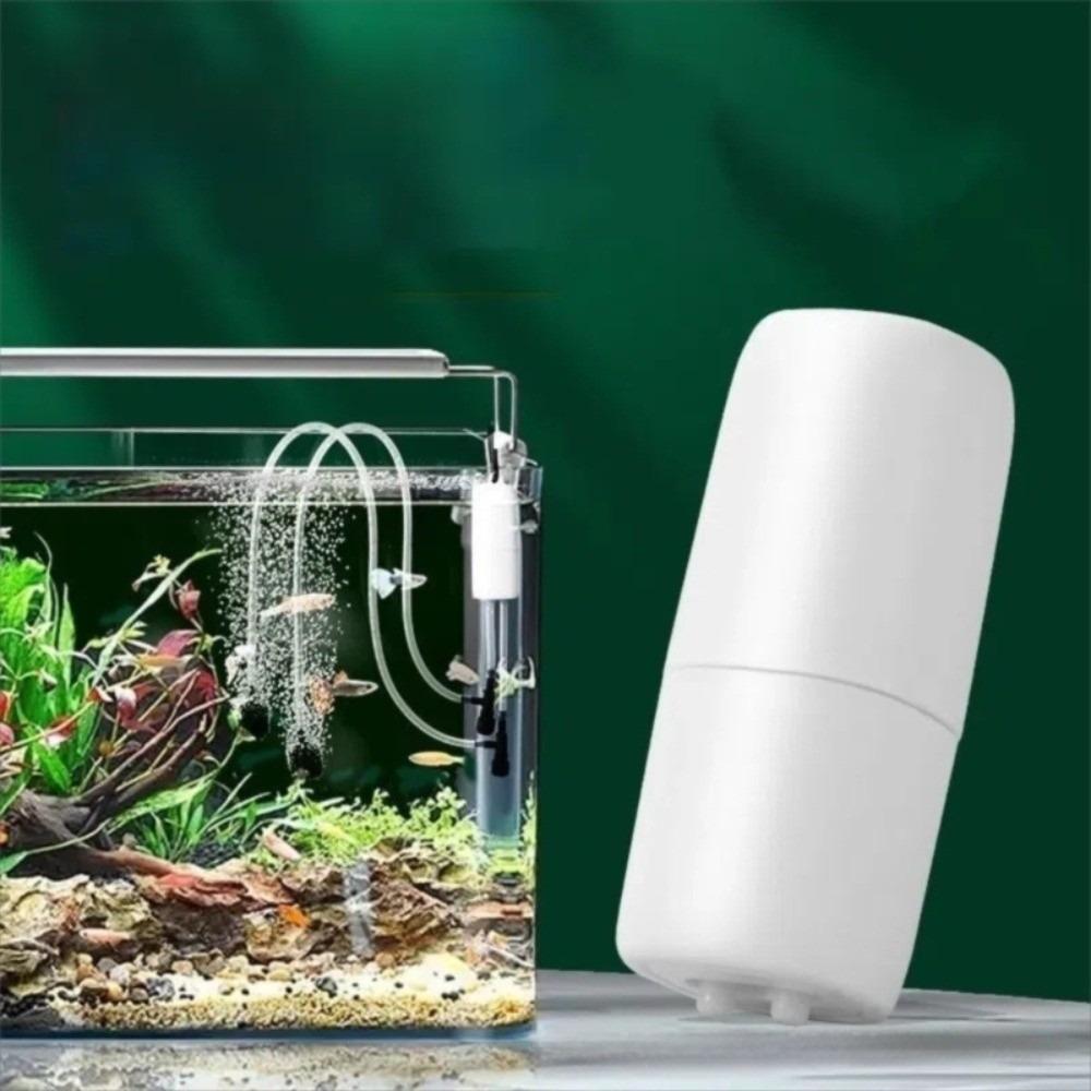 USB Fish Tank Air Compressor Mini USB Air Pump Portable Silent Air Compressor  Fish Tank