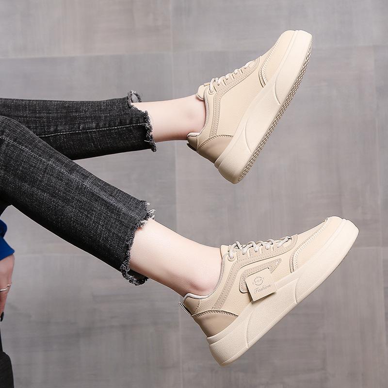 Универсальная цветовая гамма весна новая повседневная уличная фотография студенческие кеды одинарная обувь ins спортивная обувь