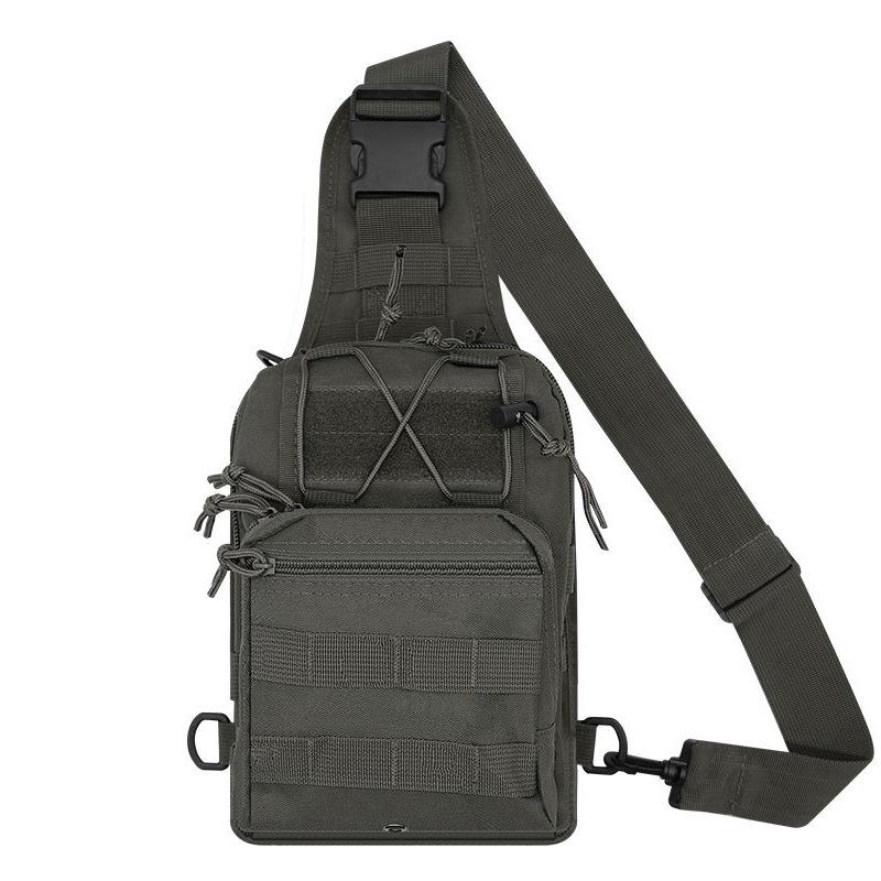 Многофункциональная камуфляжная тактическая сумка через плечо для езды на велосипеде и занятий спортом на открытом воздухе