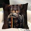 Christian Bible Jesus Christian Pillow Case Square Pillow Bedroom Sofa Leisure Comfort Cushion Car Home Decoration