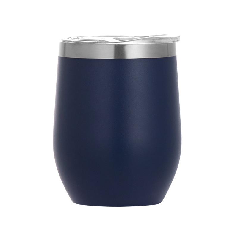 Hot Selling 12oz 350ml Double Wall Vacuum Insulated Stainless Steel Tumbler Coffee Powder Coated for Camping Wine Top Seller
