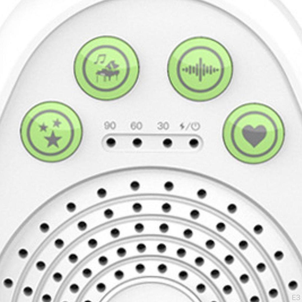 Mini White Noise Machine Bedroom Supplies with Timer Function Sleep Aid Device Sleeping Soothing