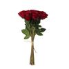 Realistic Simulation Rose Flower Real Touch Fake Flowers  Outdoor Garden Decor