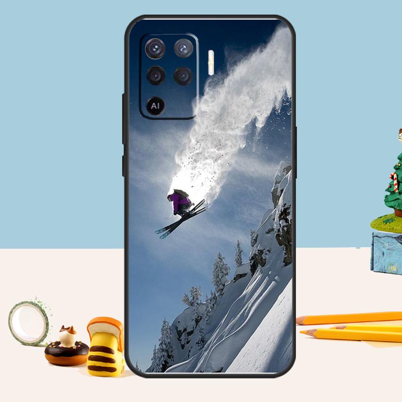 Чехол для лыж, снега, сноуборда для Oppo A54 A74 A94 A80 A60 A40 A18 A38 A58 A78 A98 A96 A76 A16 A15 A17 A57 A5 A6 Pro
