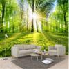 Forest Sunshine Wallpaper Nature Landscape Mural Living Room Bedroom TV Sofa Background Wall Mural Wall Paper