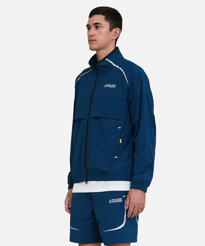 Kaleg Unisex Warm Up Wind Jacket_Blue