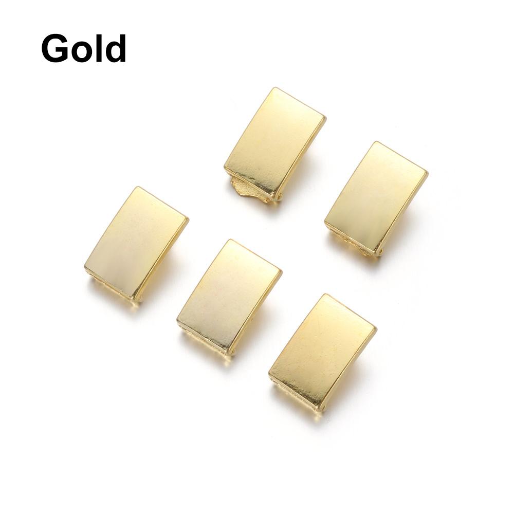 5pcs 4 Colors Ultra-small 12.5*8mm DIY Shoes Clothes Doll Bag Buckles Belt Buckle Sewing Accessories