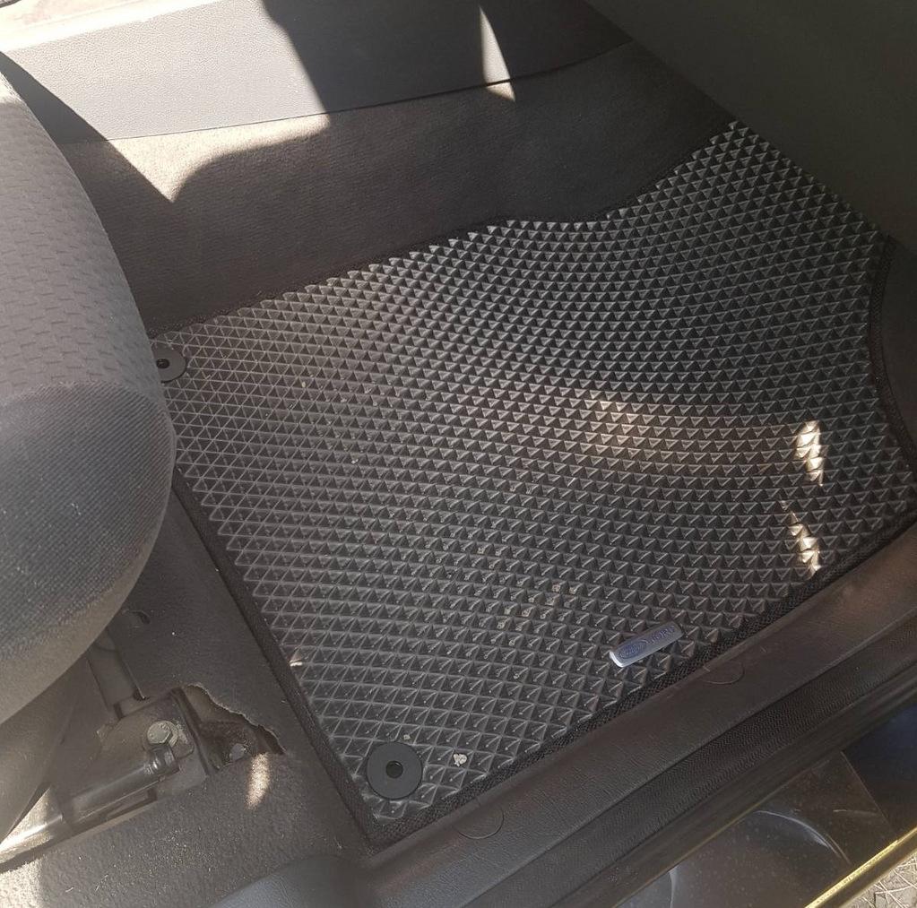 Коврики EVA (2 ряда, черные) для Volkswagen Sharan 1995-2010 гг