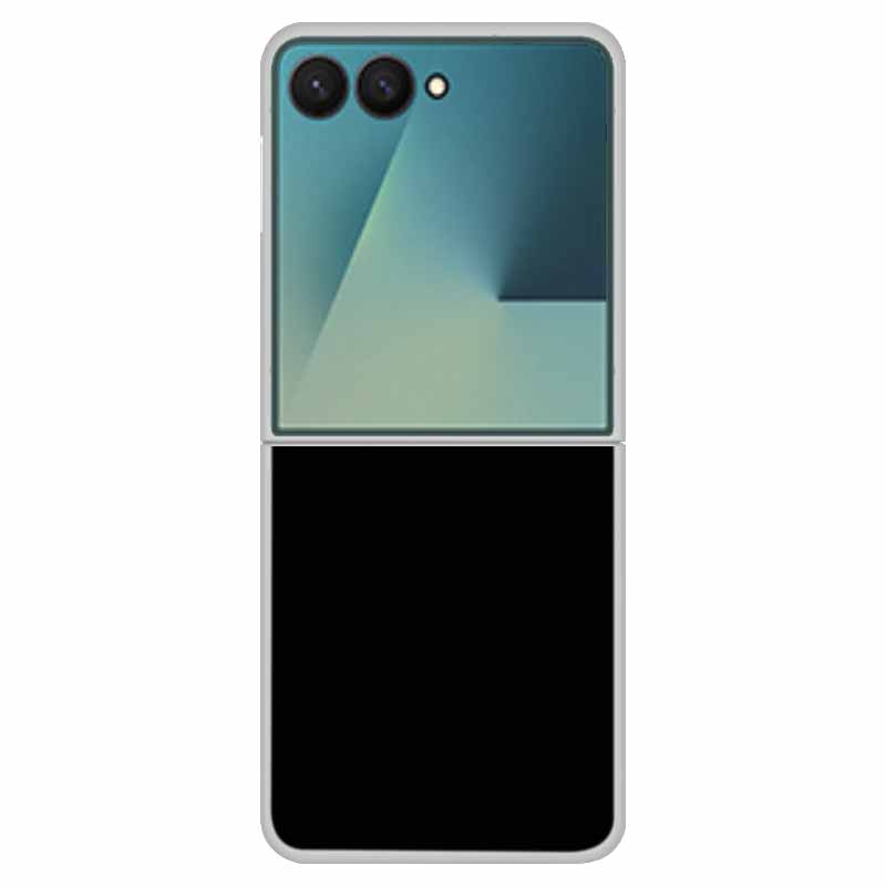 Чехол для SAMSUNG Z Flip 7 Чехлы Мраморный Прозрачный Жесткий ПК Задняя крышка телефона для Galaxy Z Flip7 5G Задняя крышка ZFlip7 Прозрачный корпус