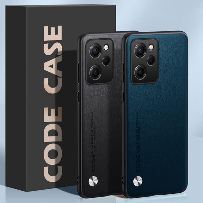 For Poco X5 Pro X5Pro Case PU Leather Phone Case For Xiaomi Poco X5 PocoX5 Pro Back Cover Silicone Shockproof Protection