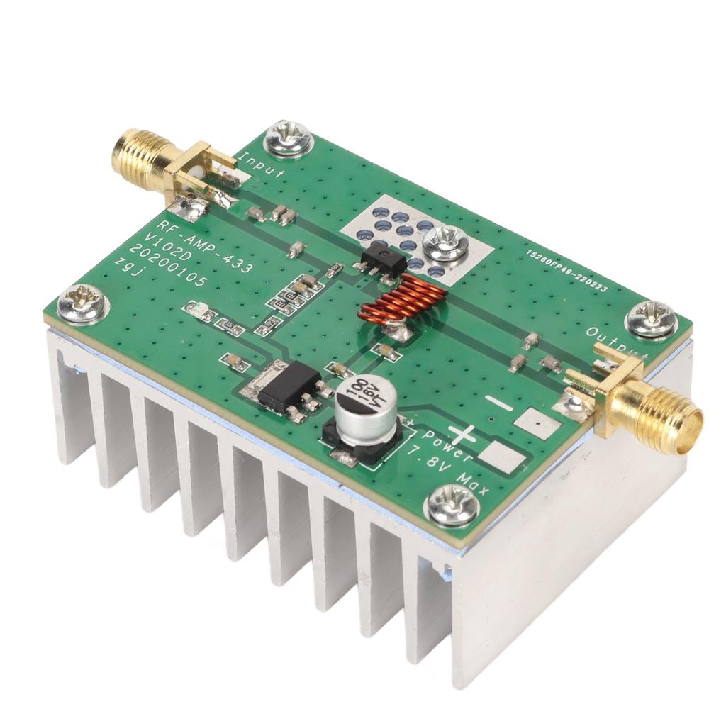 Плата ВЧ усилителя 433 МГц Профессиональный модуль ВЧ усилителя расширенного диапазона 400–460 МГц для