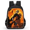 Школьный рюкзак для детей 16 дюймов NARUTO Мультяшный дизайн Легкий Прочный Двойная молния Карманы Для мальчиков и девочек Возраст 5-10 лет