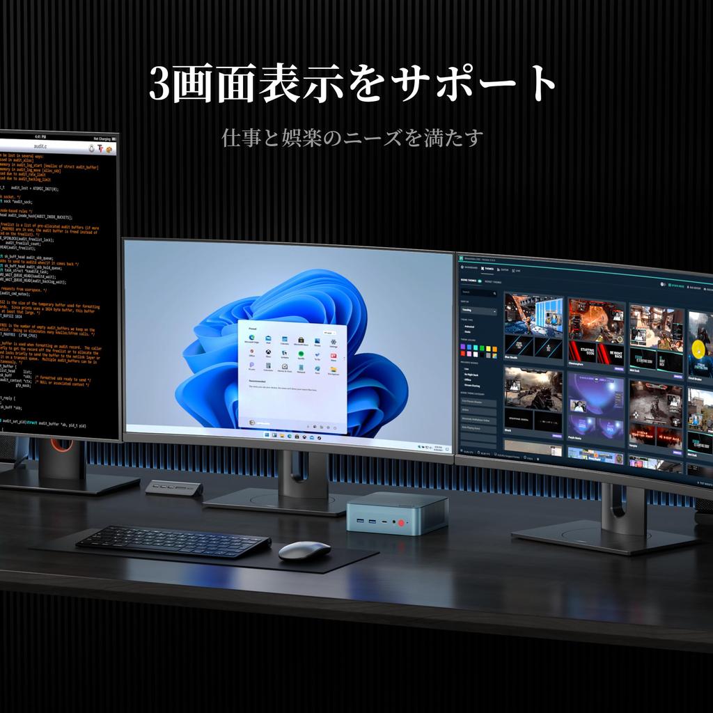 Мини-ПК Intel i5 12600H BOSGAME P2 Мини-ПК 32 ГБ DDR4 3200 МГц ОЗУ 512 ГБ PCIe NVMe SSD Мини-ПК с Windows 11 Pro WiFi 6E Dual LAN экран Gen2