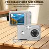 Для KODAK PIXPRO FZ45 Однотонная крышка корпуса камеры со шнурком Мягкий силиконовый защитный чехол Износостойкий аксессуар для дорожной камеры