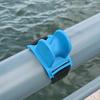 U-shaped Fishing Rod Holder with Fastener Tape Non-Slip Design Compact Size Portable Fishing Pole Bracket Support Accessories
