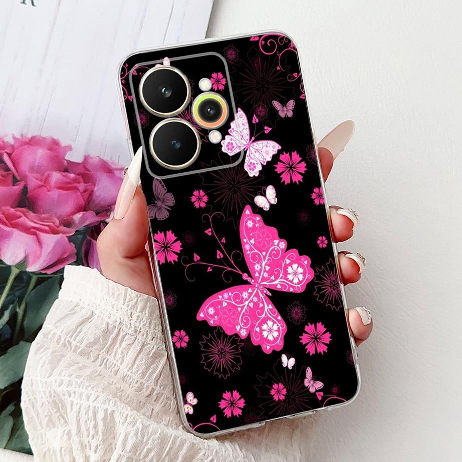 Чехол для Realme 15 Чехол для Realme15 Pro RMX5101 Роскошный Модный Расписной Чехол Мягкий Тонкий Чехол для Телефона Для Realme 15 Pro 5G Задняя Крышка Бампер