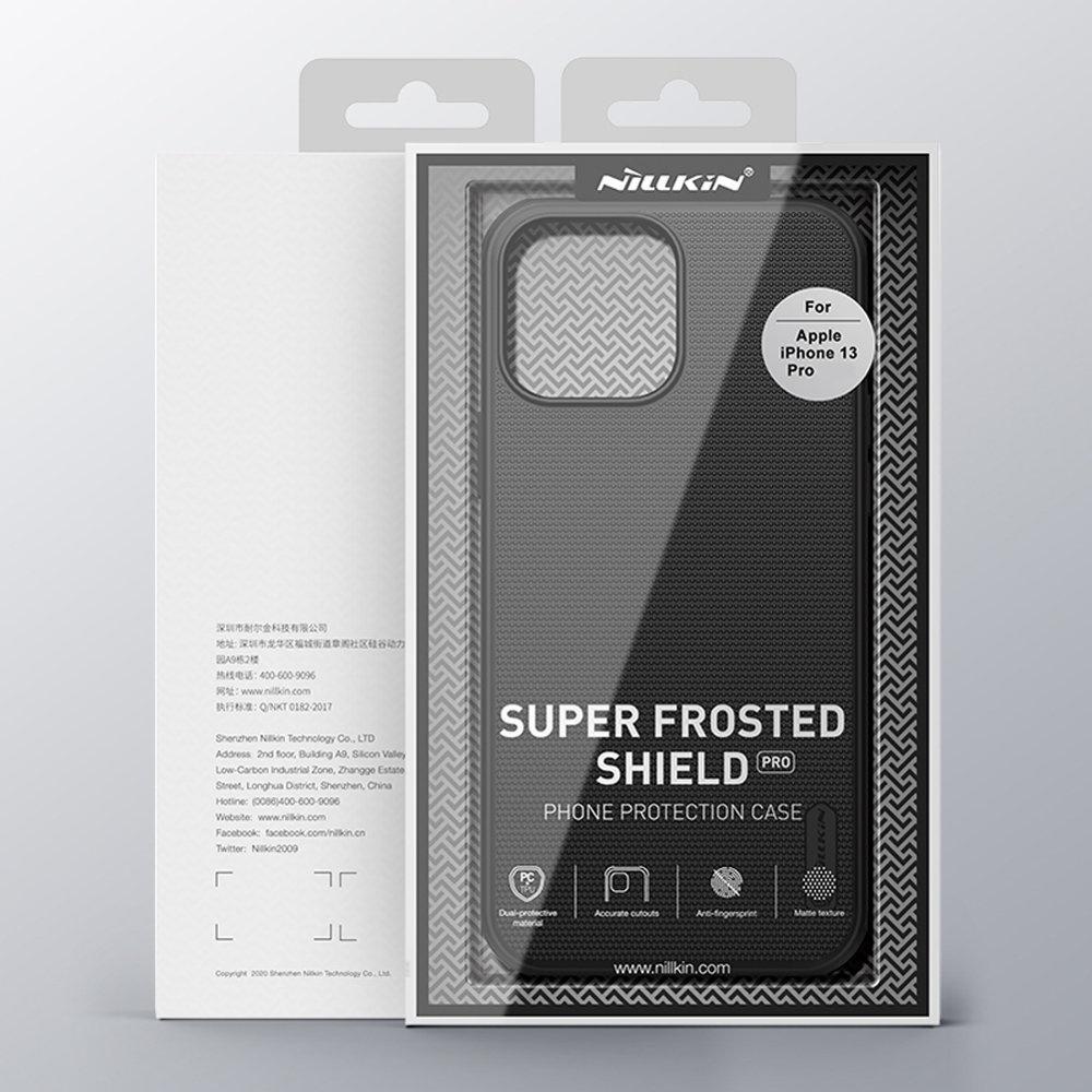Nillkin Enhanced Super Frosted Shield Case for iPhone 13 Pro - Blue