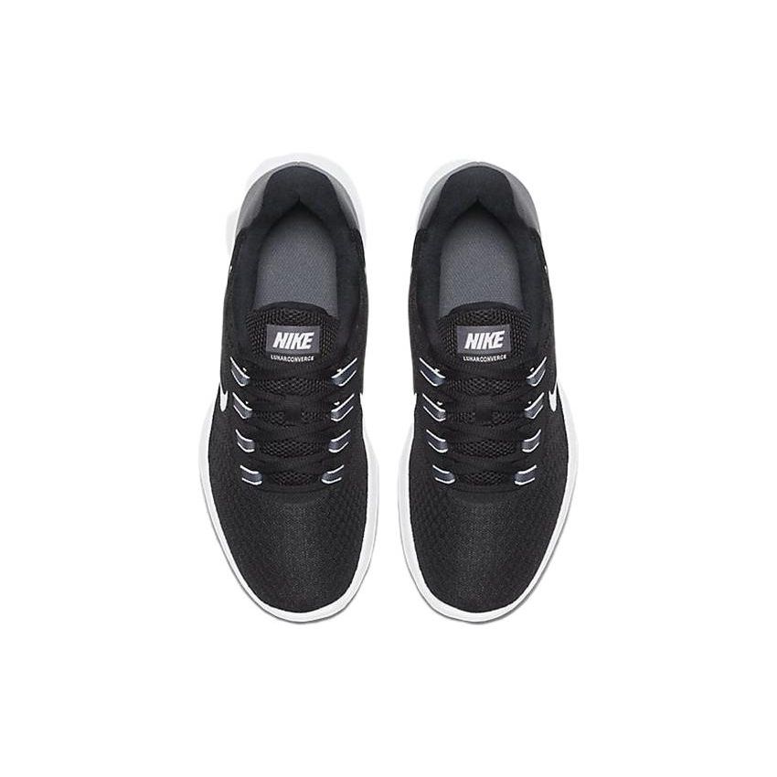 Nike Удобная ткань Амортизирующая Нескользящая Износостойкая Легкая Низкий верх Повседневные Кроссовки для бега Женские кроссовки Черные Белые 852469-001