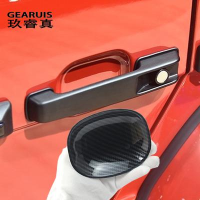 Для Mercedes Benz G Class W463 W464 G65 G55 G63 2009-2018 углеродное волокно автомобиля наружная дверная чаша дверная ручка защитные наклейки