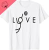 Love Volleyball Design - Teen Girls Volleyball T-Shirt Cotton Unisex Summer Streetwear Tops Print On Demand Camiseta Hombre