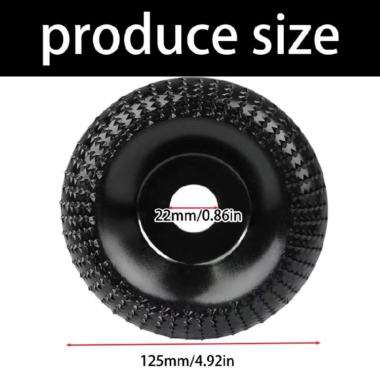 Угловая шлифмашина Диск для резьбы по дереву Насадка для угловой шлифмашины Шлифовальный отрезной диск Инструмент для придания формы дереву Шлифовальный круг