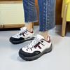 Ретро спортивная обувь для моральной подготовки женская весна 2025 года новая дышащая обувь для увеличения роста уродливые милые папины туфли повседневные универсальные кроссовки