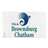 Drapeau - Brownsburg-Chatham - 120 X 180 Cm - Polyester - Impression Recto/verso - Œillets En Fer