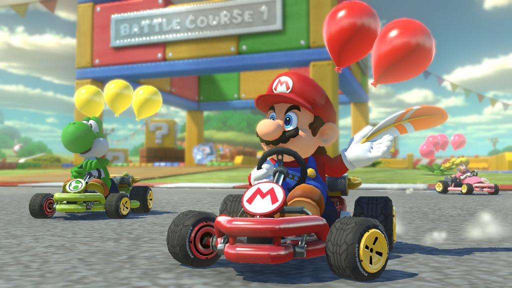 Mario Kart 8 Deluxe - Переключить