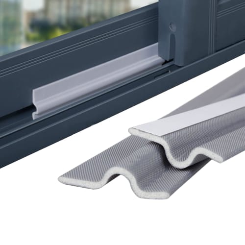 Anboli Soundproofing and Window Sealing Strip, Self-Adhesive, Approximately 8m Long, Draft Prevention Tape, Soundproofing Sheet, Insulation, Cold Air