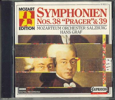 CD МОЦАРТ - Симфония №. 38 "Прага". Symphony SMU5 CAPRICCIO Германия Классическая Б/У