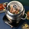 Xinsite 26cm 304 Stainless Steel 2-Layer Steamer Pot