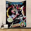 Van Halen Retrorock Band Hanging Bohemian Tapestry Hanging Tarot Hippie Wall Rugs Dorm Japanese Tapestry