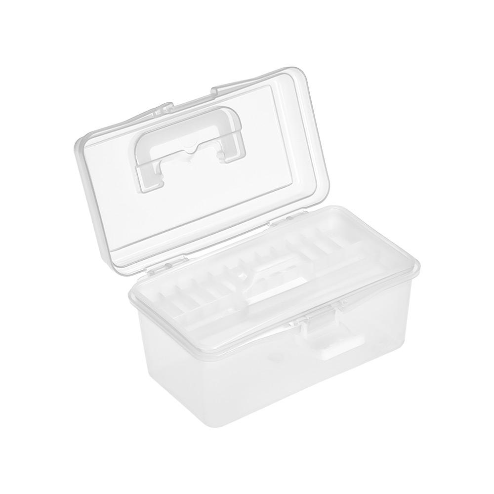 Прозрачный пластиковый ящик для хранения произведений искусства, принадлежности для акварельной масляной живописи, универсальный чехол, портативный для