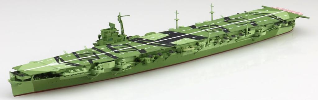 Пластиковая модель японского авианосца Amagi Aoshima Bunka Kyozaisha Waterline Series 1/700 № 225 (Корабль)